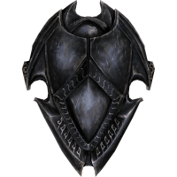 ebony shield shields skyrim wiki guide