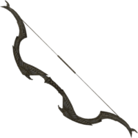 elven bow bows weapons skyrim wiki guide