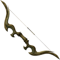 glass bow of the stag prince bows weapons skyrim wiki guide