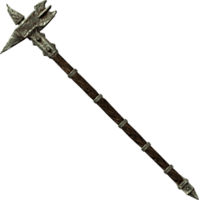 iron warhammer warhammers weapons skyrim wiki guide