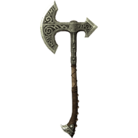 skyforge steel war axe waraxes skyrim wiki guide