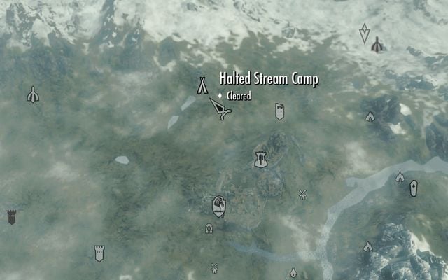 Leuk vinden Injectie systematisch Halted Stream Camp | Skyrim Wiki