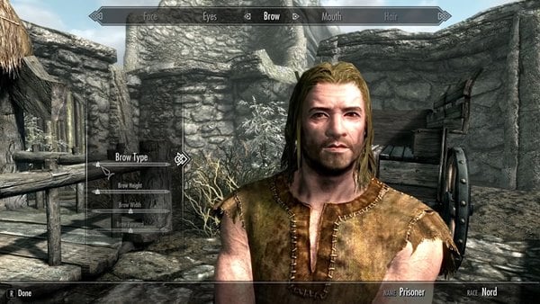 brow character creation skyrim wiki guide 600px