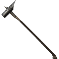 skyrim steel warhammer