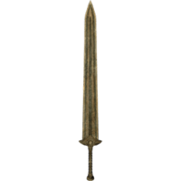 dwarven sword swords weapons skyrim wiki guide