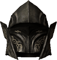 ebony helmet armor skyrim wiki guide