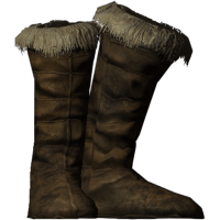 fur lined boots clothing skyrim wiki guide