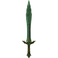 glass sword swords weapons skyrim wiki guide