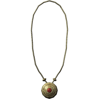 gold ruby necklace jewelry skyrim wiki guide