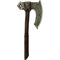 lunar iron war axe waraxes skyrim wiki guide