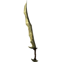 orcish sword swords weapons skyrim wiki guide