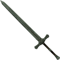 silver greatsword greatswords weapons skyrim wiki guide