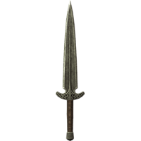 steel dagger daggers weapons skyrim wiki guide
